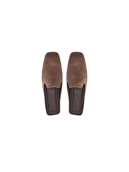 Šlepetės Max Mara Tessile ruda