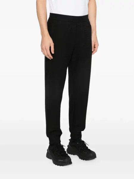 Бягане панталон Emporio Armani черно