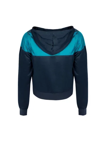 Bluza z kapturem Juicy Couture z kapturem niebieska