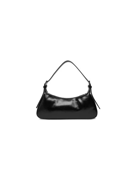 Pisemska torbica Love Moschino črna