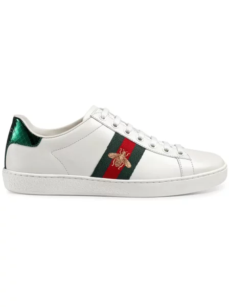 Sneakerși Gucci Ace alb