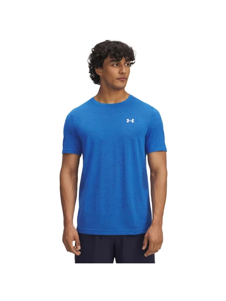 Безшовна футболка Under Armour синя