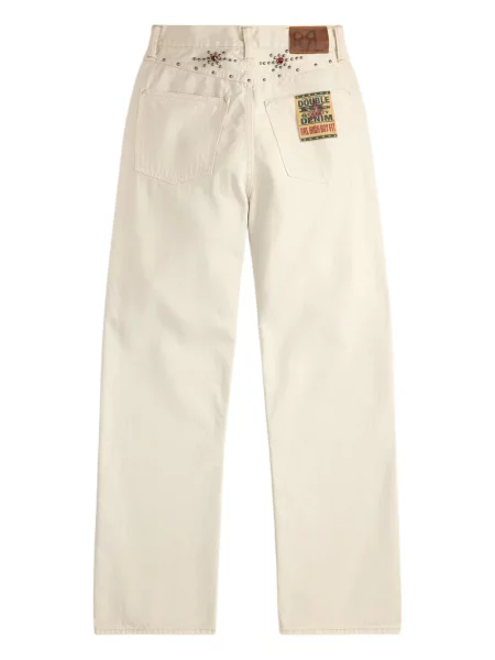 Blugi drepți Ralph Lauren Rrl cu tepi