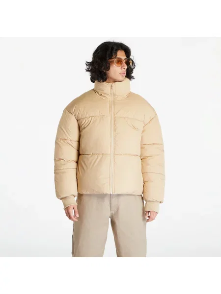 Bunda Urban Classics Short Big Puffer Jacket Union Beige XXL béžová