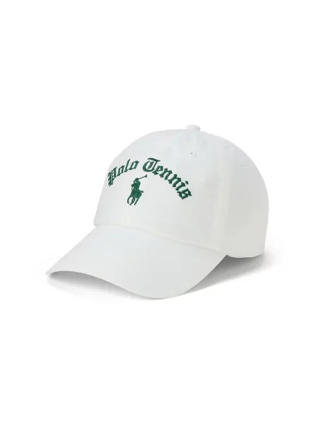 Polo Ralph Lauren czapka bejsbolówka biała