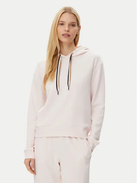 BOSS Суитшърт CP Stripe розов