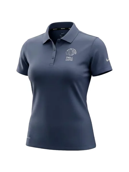 Golf pantaloni scurți Nike cu broderie din fleece alb