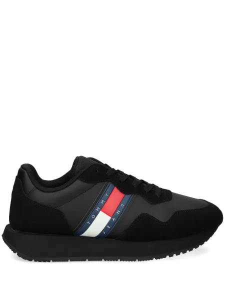 Sneakerși Tommy Jeans negru
