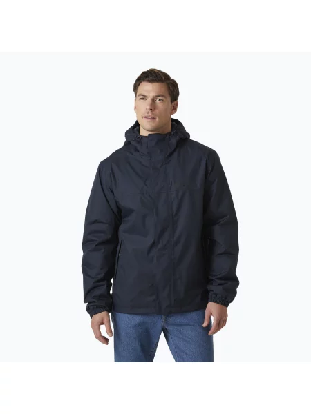 Мъжко яке Helly Hansen Vancouver с подплата от полар за дъжд navy синьо