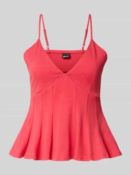 Top Gina Tricot z dekoltem w serek na ramiączkach