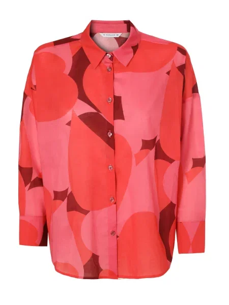 TATUUM Bluză LERIA roz roșu