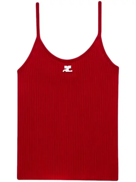 Maiou Courreges tricotate roșu