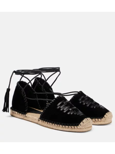 Кожени еспадрили Isabel Marant черно