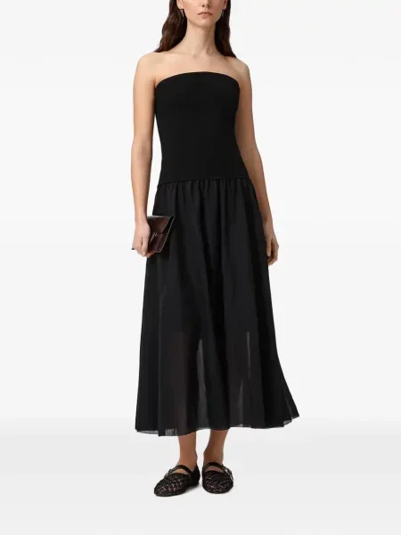 Rochie midi Allsaints negru