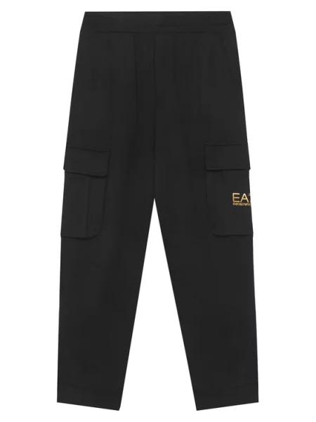 Teplákové kalhoty Emporio Armani černé
