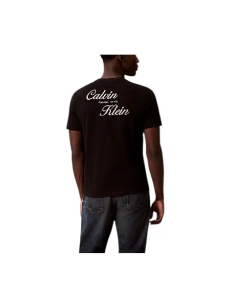 T-shirt Calvin Klein Jeans Ss Eu Calvin Klein Resrt Graphic Tee Black S czarna