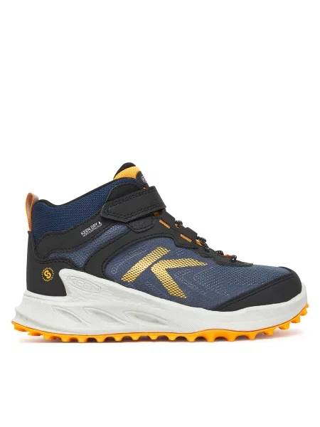 Trekking čevlji Keen Zionic Mid Wp Mornarsko modra