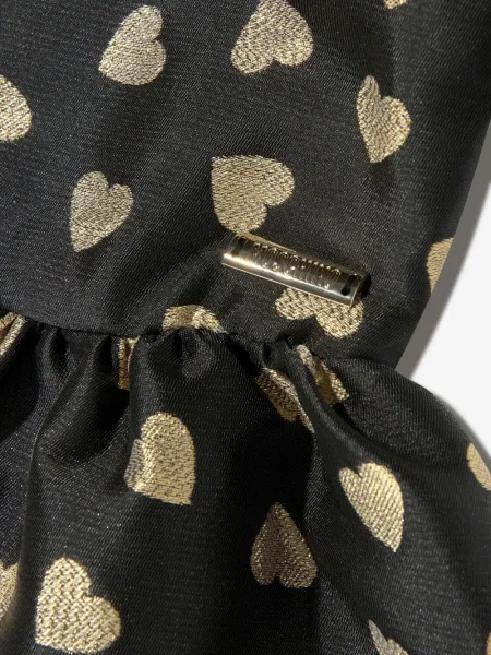 Dětské šaty Moschino černé