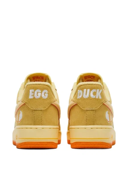 Sneakerși Nike Air Force 1 cu pene galben