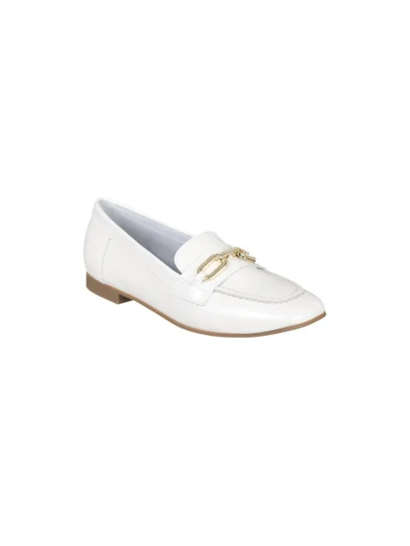 Mocasini Pitillos alb