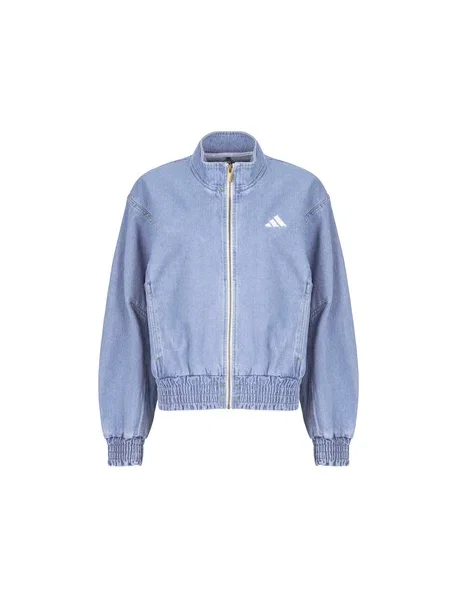 Kavbojke s širokimi hlačnicami Adidas modra
