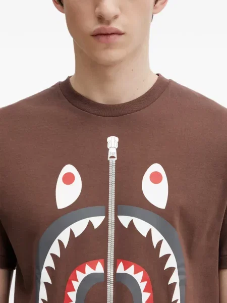 Tričko A Bathing Ape® hnedá