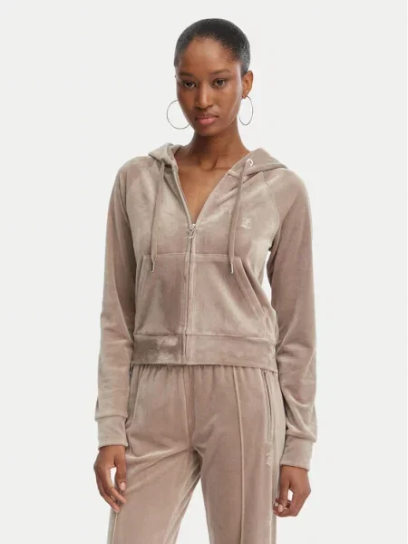 Juicy Couture Bluza Madison Beżowy brązowa