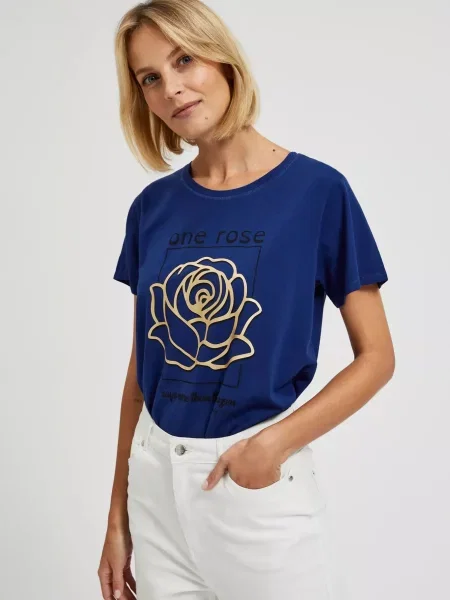 Tricou Marisse albastru