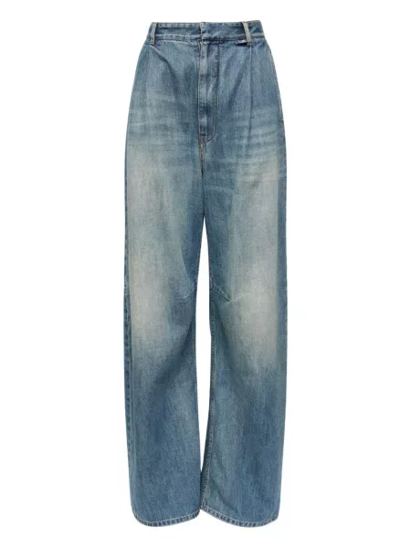 Pantaloni Mm6 Maison Margiela albastru