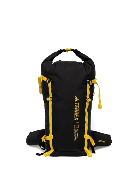 Spodnie cargo Adidas z kapturem z autografem do biegania białe