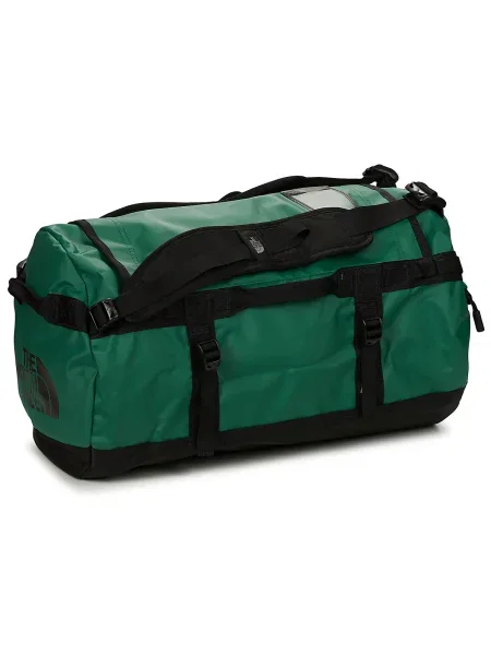 Cestovná taška The North Face Base Camp Duffel S 50 l evergreen/black čierna