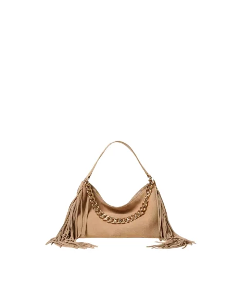 Torebka hobo Twinset beżowa