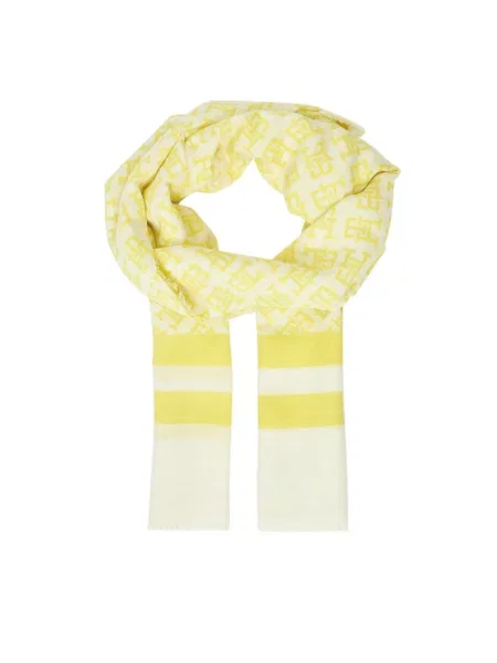 Tommy Hilfiger Szalik Beach Summer Mono Scarf żółty
