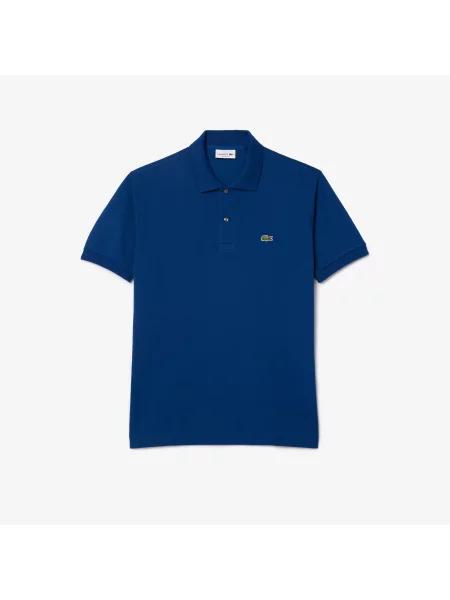 Lacoste Koszulka Polo Oryginał Petit Piqué granatowa