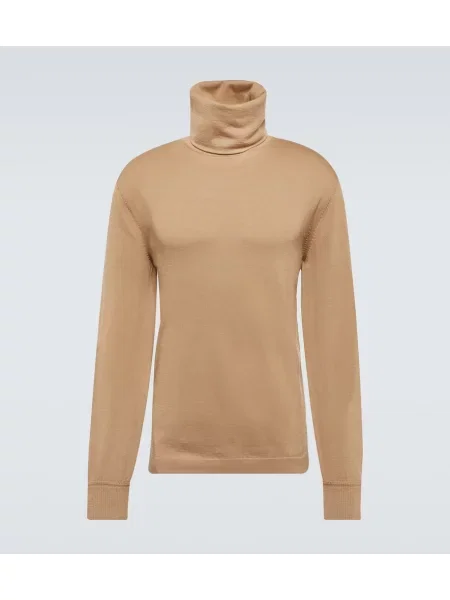 Golf golf Zegna wełniany beżowy