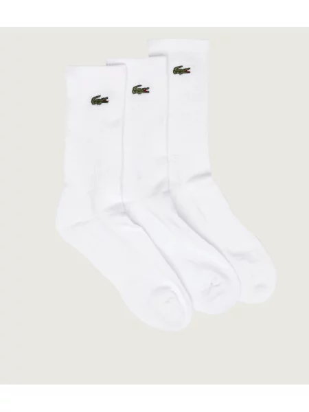 Lacoste Șosete alb