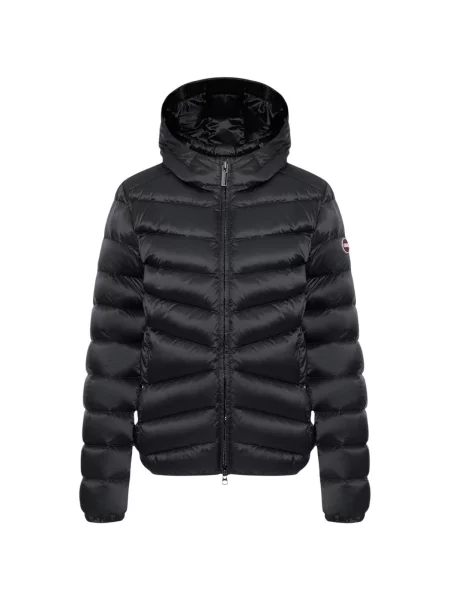Bunda Colmar Originals s kapucňou čierna