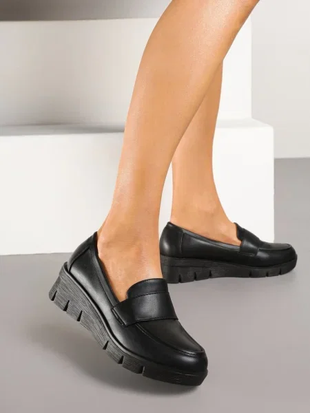 Pantofi casual Zorvia negri