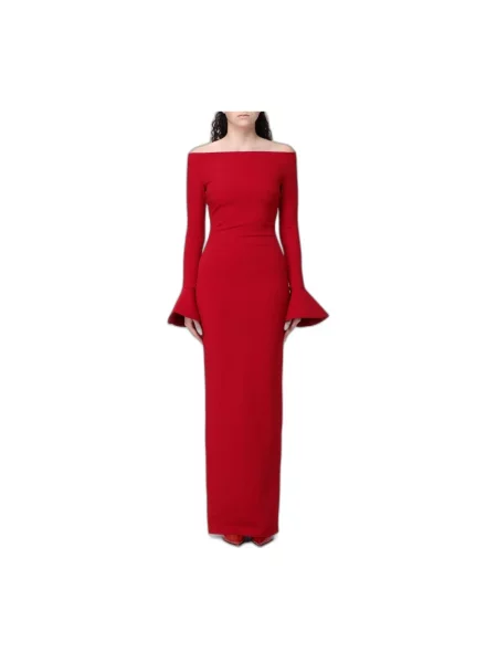 Sukienka maxi Solace London czerwona