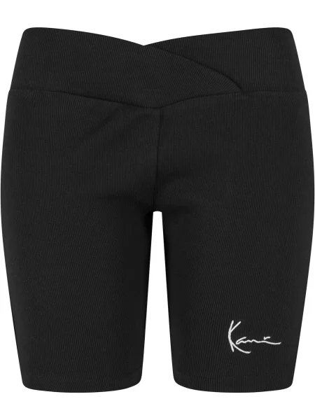 Karl Kani Leggings negru alb