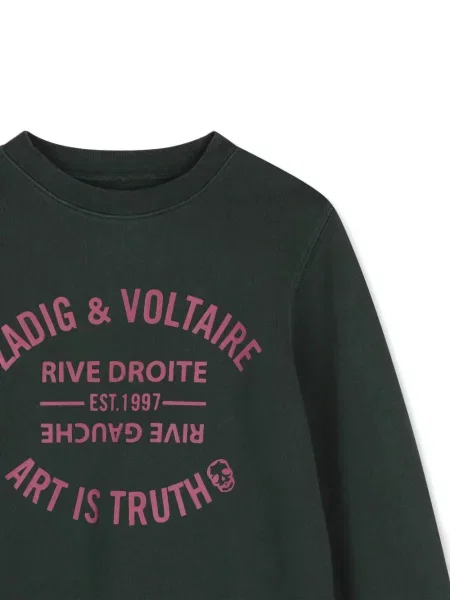 Bluza dziecięca Zadig & Voltaire zielona