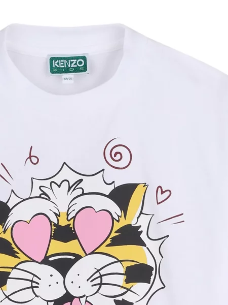Gyerek póló Kenzo fehér