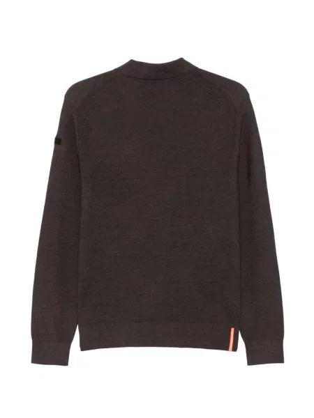 Lung tricou polo Rrd maro