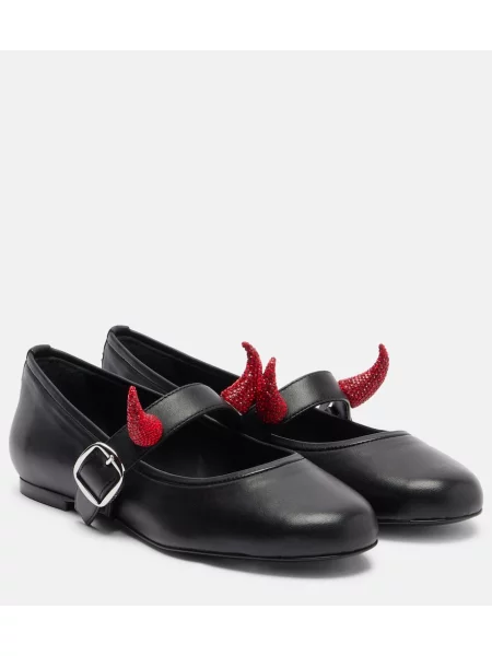 Pantofi cu toc Coperni din piele negru