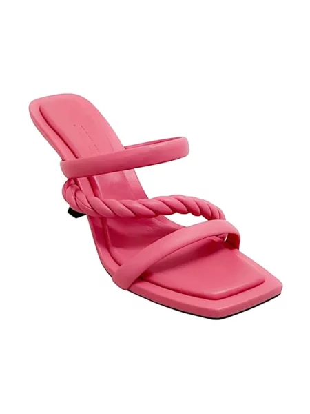 Klapki Jimmy Choo różowe