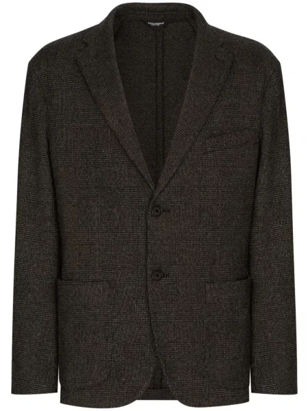 Sacou Dolce & Gabbana în carouri negru