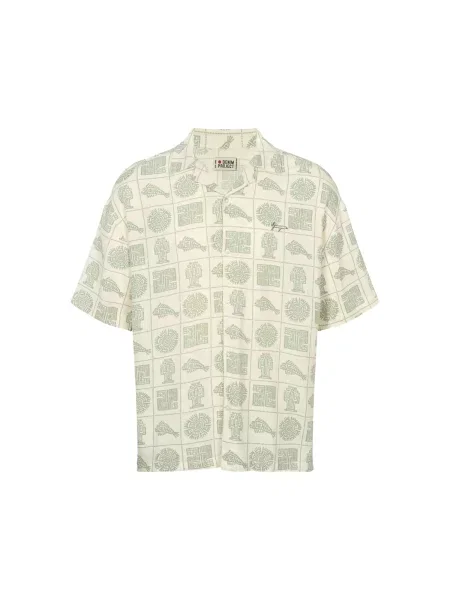 Denim Project Košile DPPrinted bílá