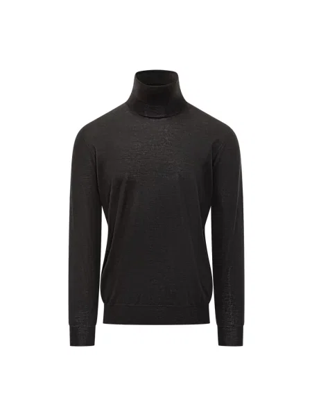 Golf golf golf Filippo De Laurentiis wełniany czarny