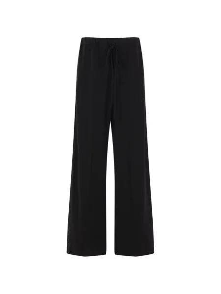 Șnur de strângere pantaloni palazzo Plan C negru