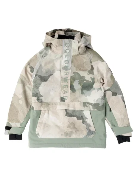 Kurtka snowboardowa Colourwear Signature Anorak zielona